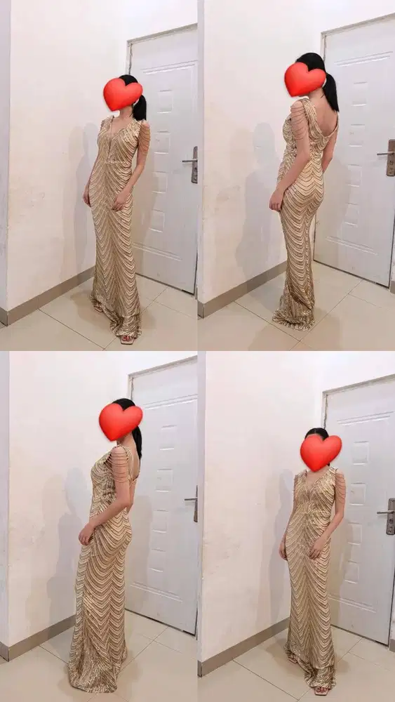 Long Dress - gaun pesta premium