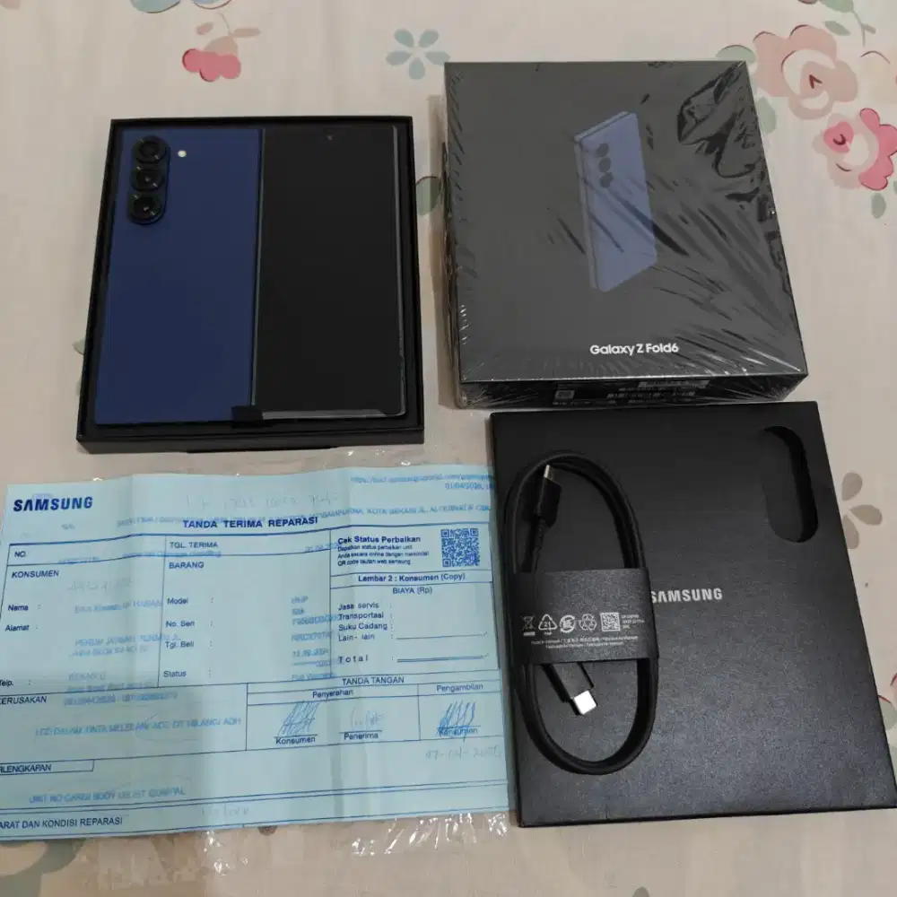 Samsung Galaxy Z FOLD 6 12/512 Resmi Sein Mulus 100% New