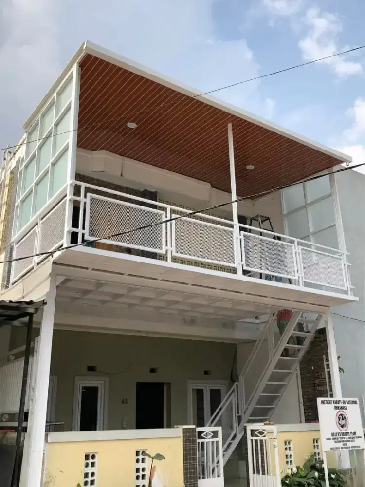 Kanopi mazenin+atap alderon RS