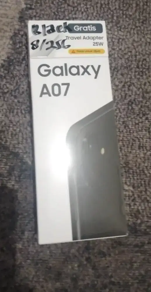 Samsung a07 ram 8/256 baru