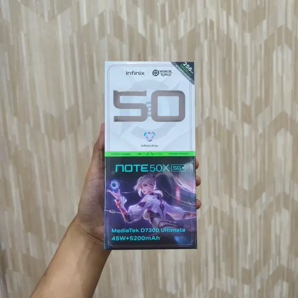 Infinix Note 50x 5G 8/256gb New Segel Garansi Resmi