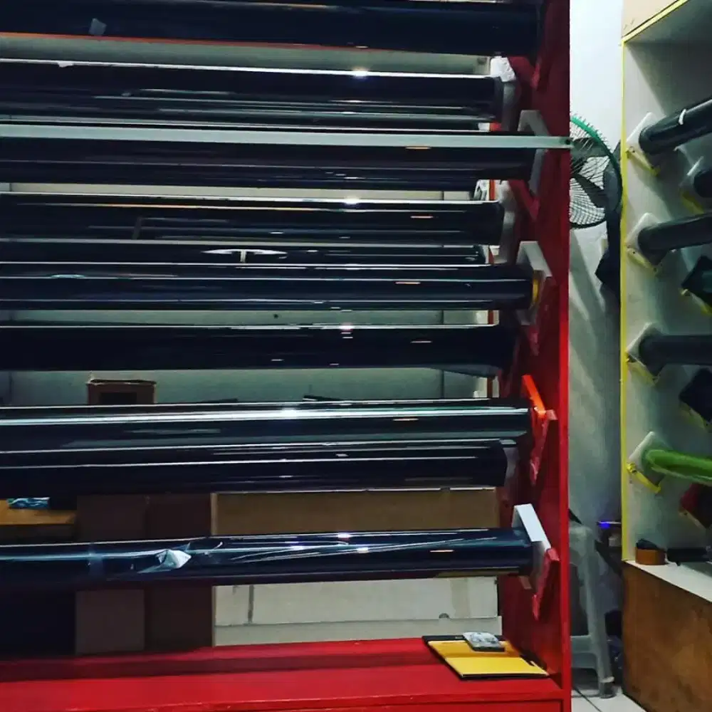 Terima pasang KACA film, Sarung jok