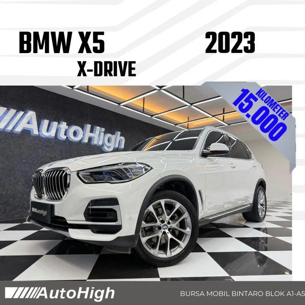 DP10% [Km15.000] X5 X-Drive 7Seater 2023 White Reg 2022 #AUTOHIGH