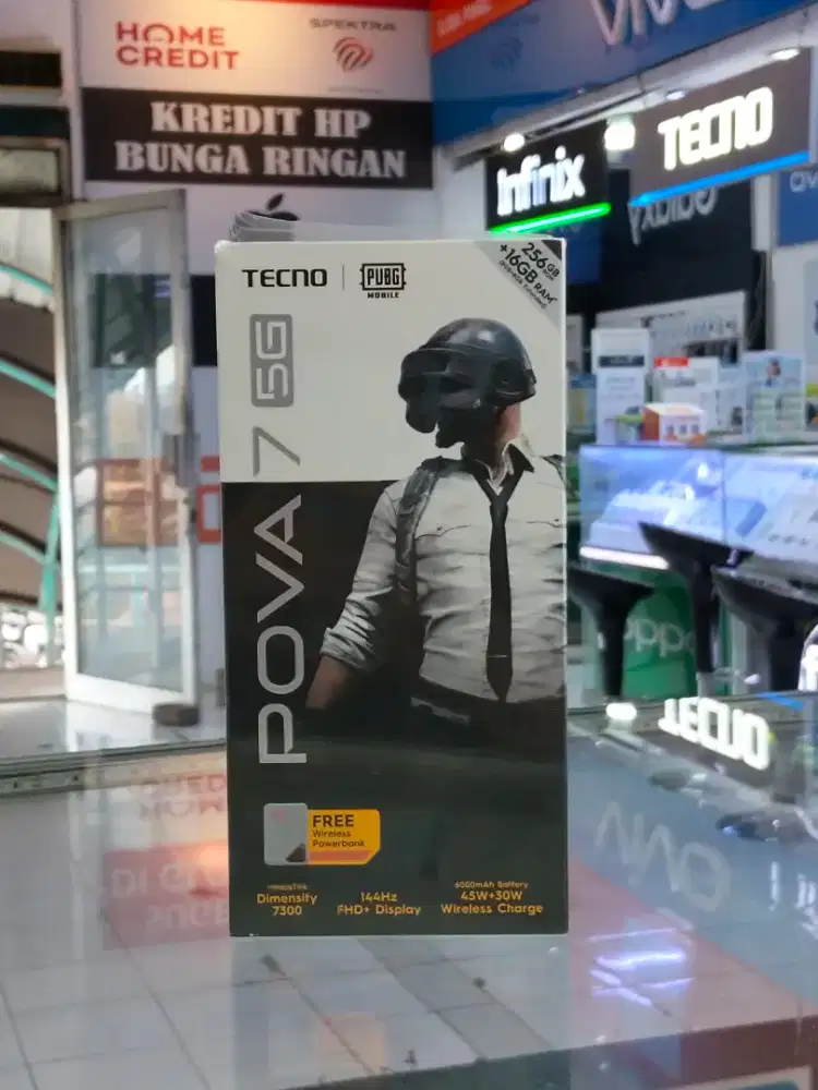 Tecno Pova 7 5G 8/256gb New Garansi Resmi Murah