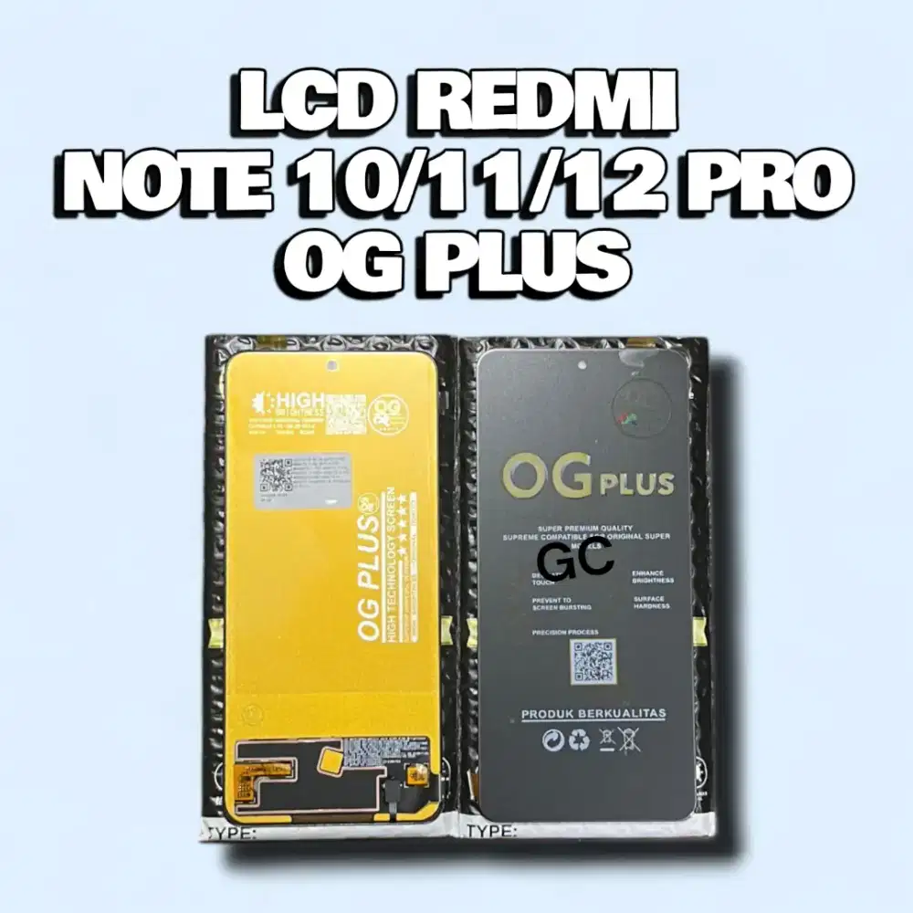 LCD REDMI NOTE 10/11/12 PRO OG PLUS