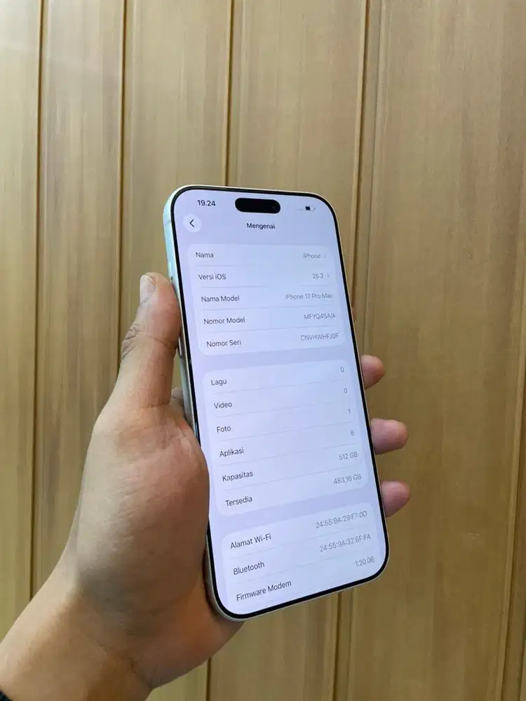 iphone 17 pro max 512gb silver open box