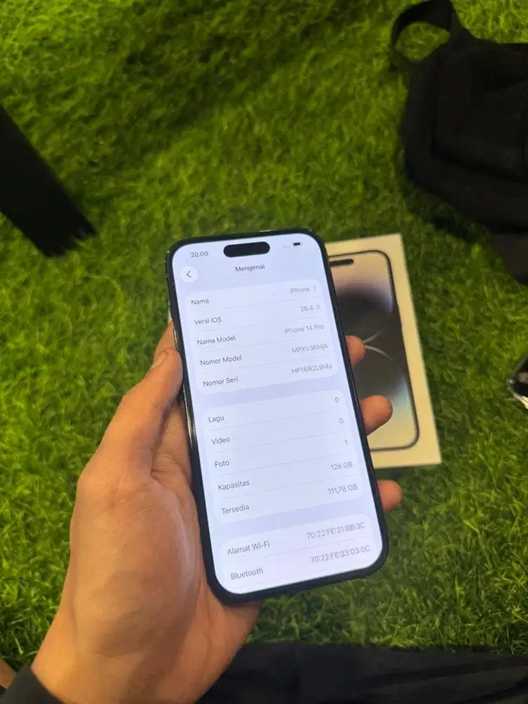 Iphone 14 Pro beacukai 128gb