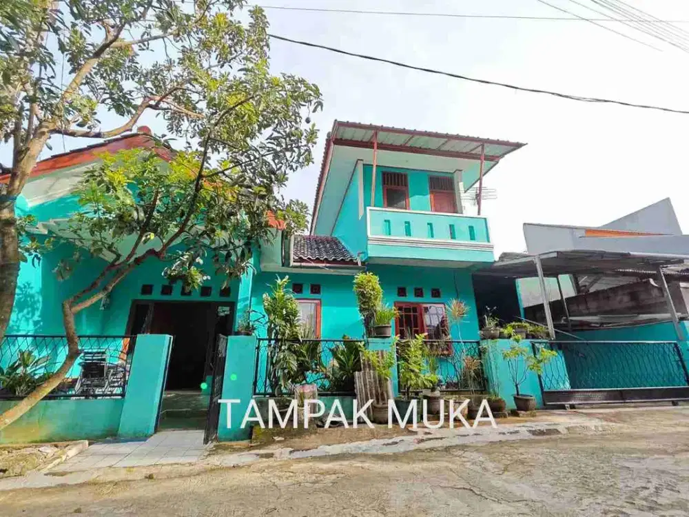 Dijual murah rumah siap huni 2 lt dekat stasiun Bojonggede