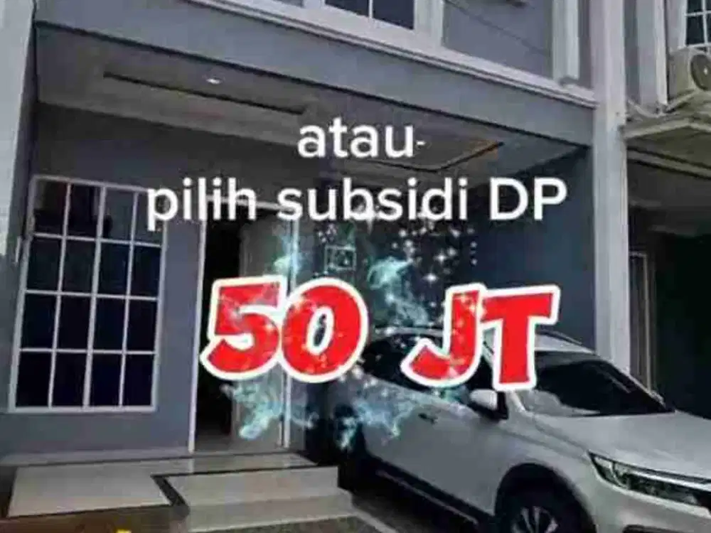 RUMAH READY 900 JUTAAN FREE BIAYA BIAYA, FREE KITCHEN SET, LOKASI STRATEGIS