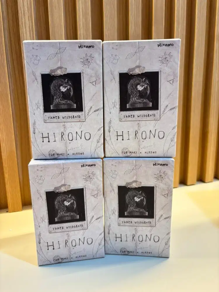 Hirono Tamed Wildgrass Pop Mart ORI New