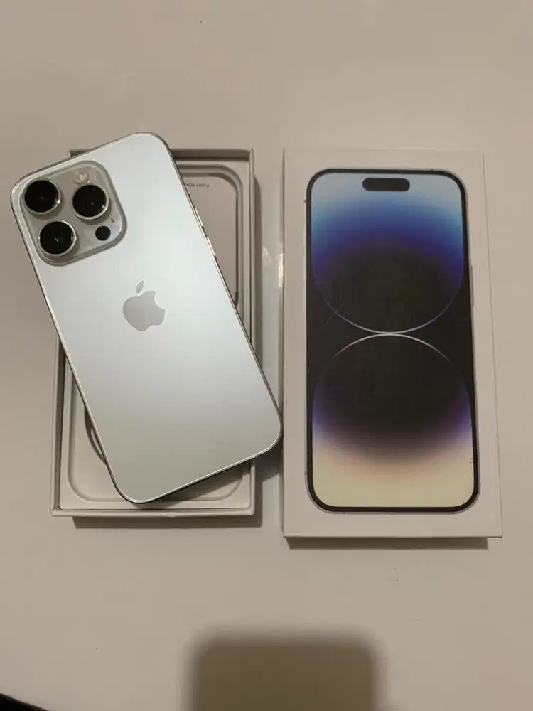 Iphone 14 pro 128gb fullset mulus no minus