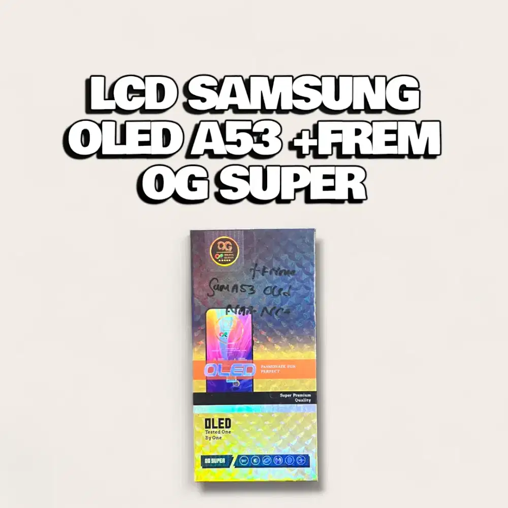 LCD SAMSUNG A53 OLED PLUS FREM OG SUPER