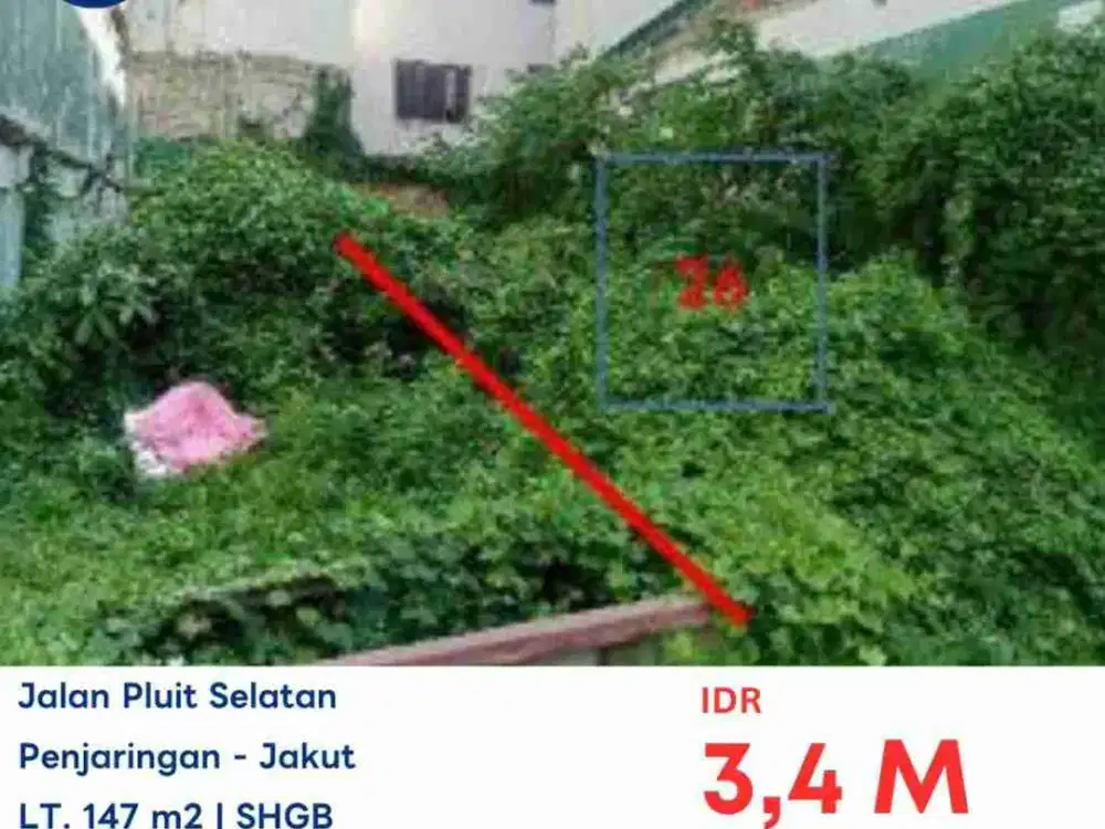 LELANG KAVLING PLUIT SELATAN PENJARINGAN JAKARTA UTARA