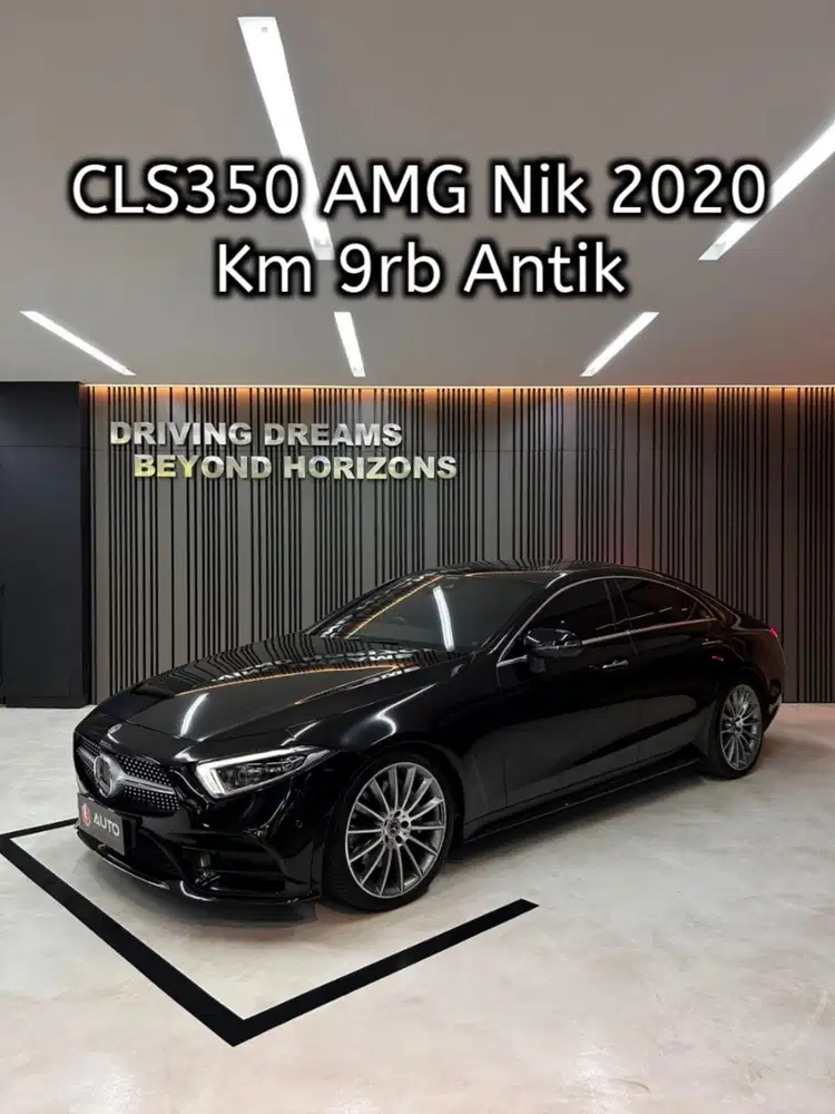 Mercedes Benz CLS 350 CLS350 AMG 2021 Hitam Mercy B1059OE Nik 2020