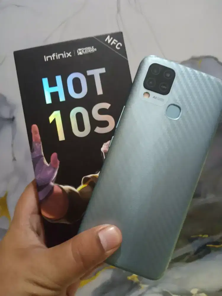 Infinix HOT 10S NFC Ram 4+128 GB