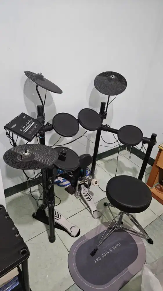Dijual drum elektrik Yamaha dtx 432k kondisi bagus