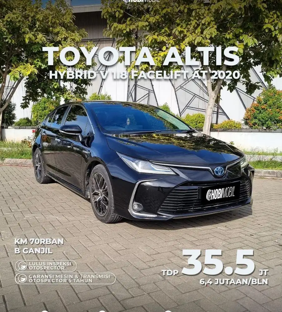 Unit : Altis hybrid V 1.8 Facelift AT Thn 2020
