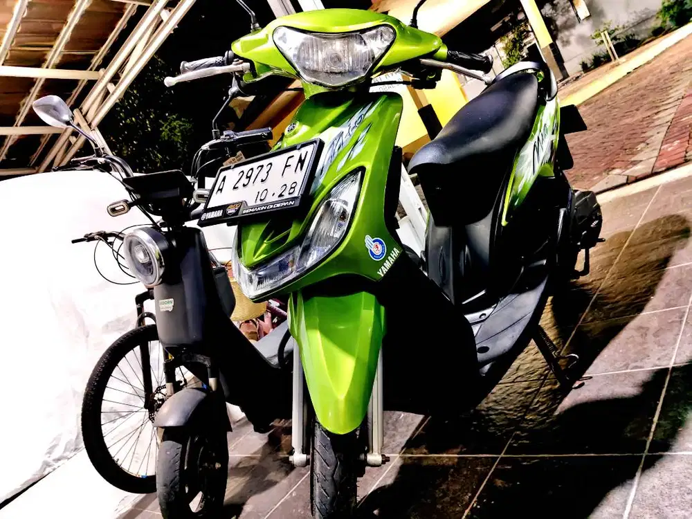 Yamaha Mio Smile hijau