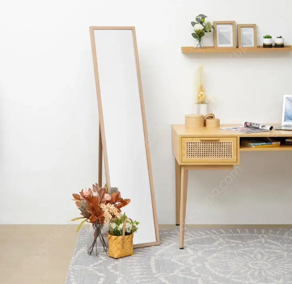 Informa 33x150 Cm Cermin Lantai Wh69 - Cokelat Natural