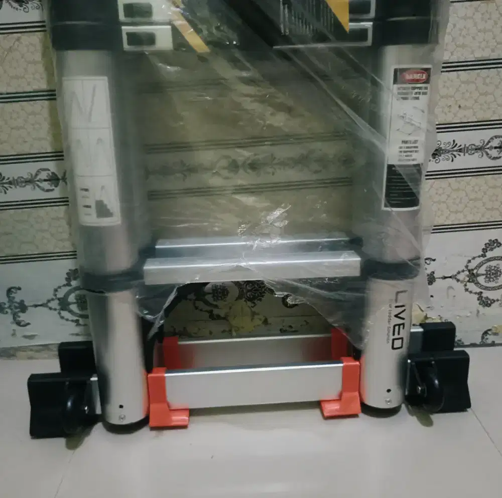 Tangga teleskopik double 7meter