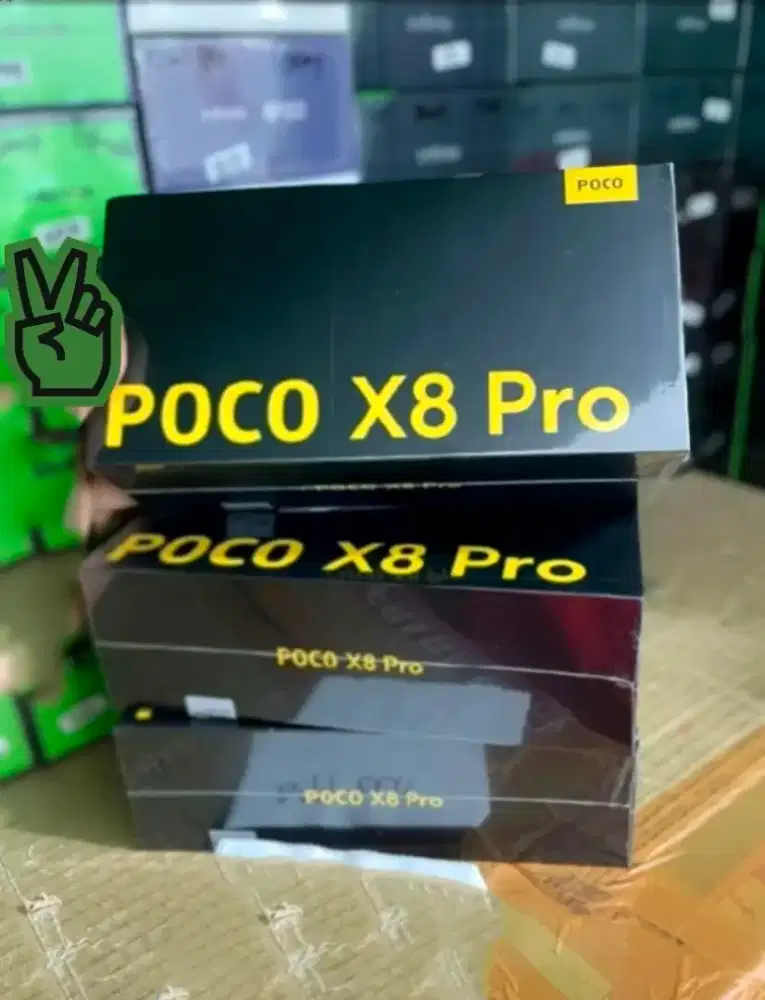 Poco X8 Pro 5G 8/256 Garansi Resmi Baru Dan segel