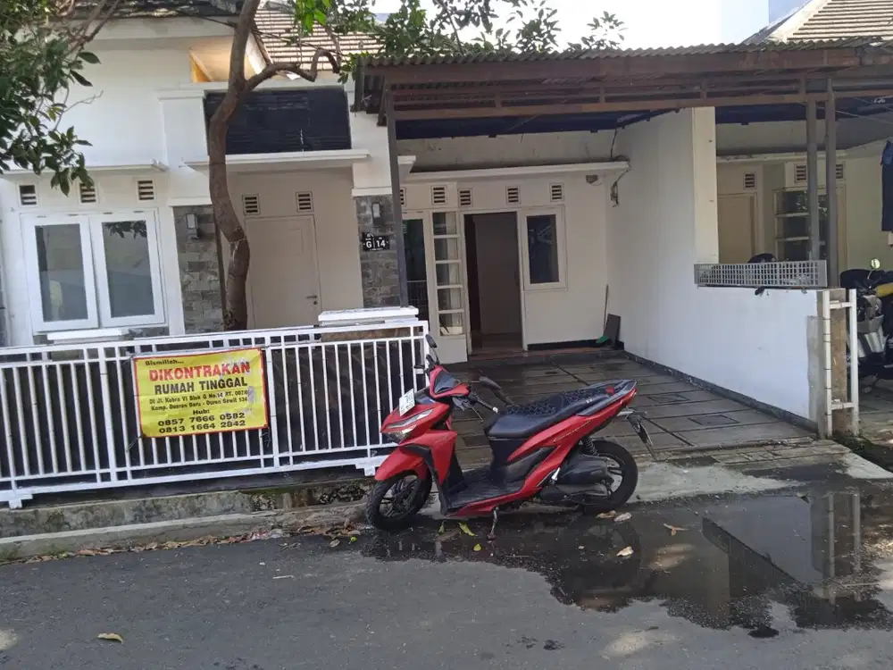 Disewakan Rumah Komplek Buaran Baru