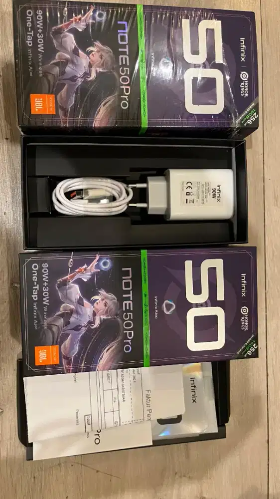 Infinix Note 50 Pro 8/256 Mulus Fullset Masih Garansi Resmi