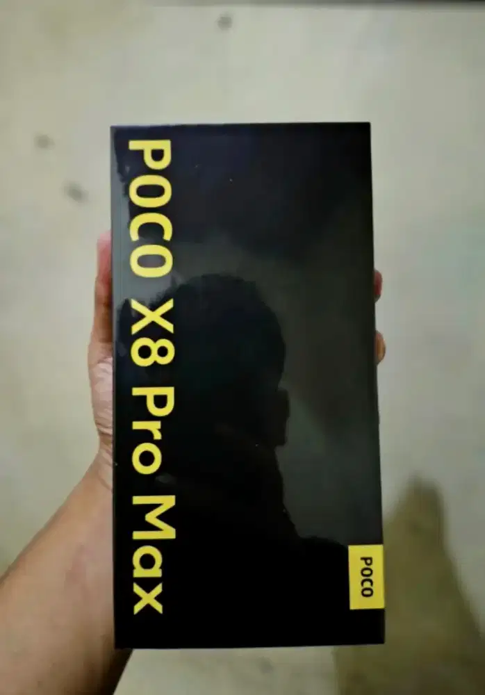 Poco X8 Pro Max 5G 12/256 Garansi Resmi Baru Dan segel