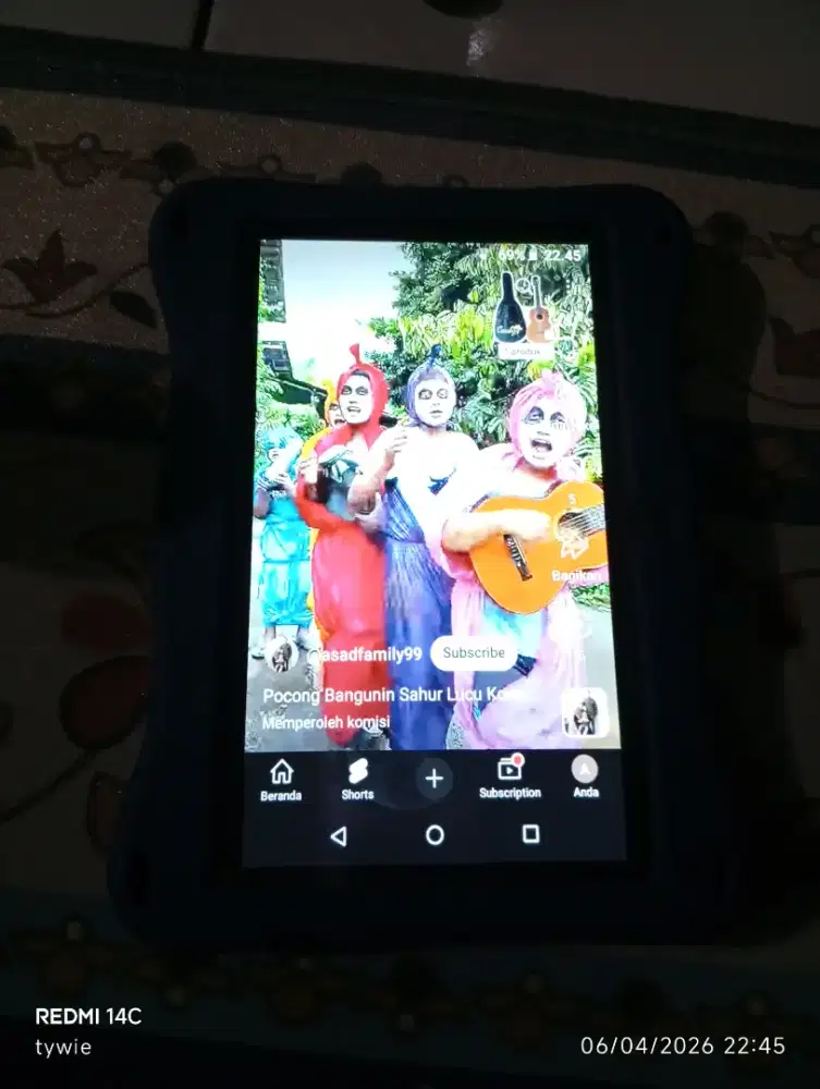 Tablet pc anak no minus