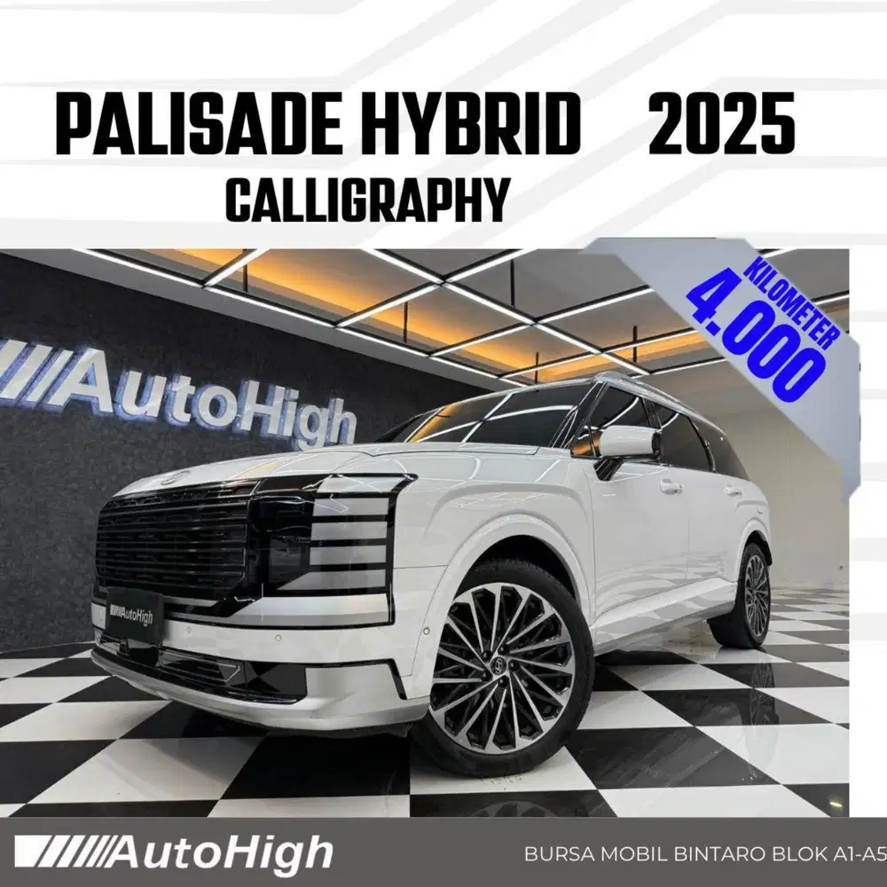 DP10% [Km4.000] Palisade Hybrid Calligraphy 2025 Reg 2026 #AUTOHIGH