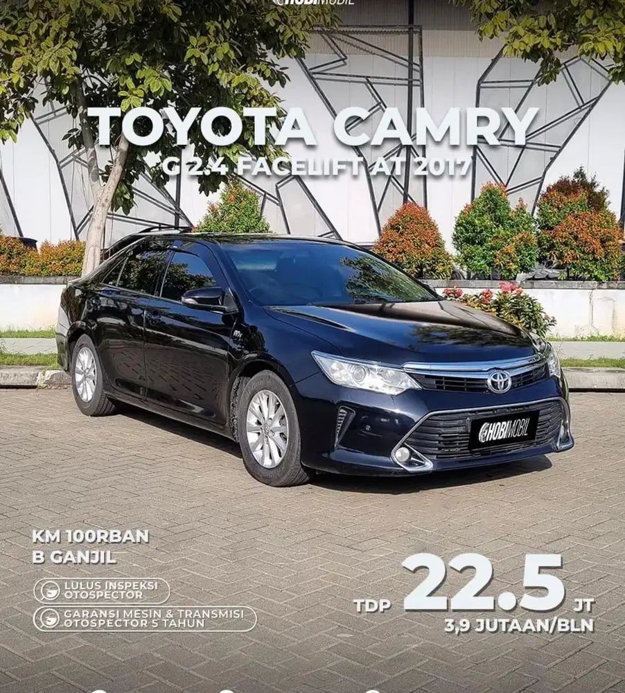 Unit : Camry G 2.4 Facelift AT Thn 2017