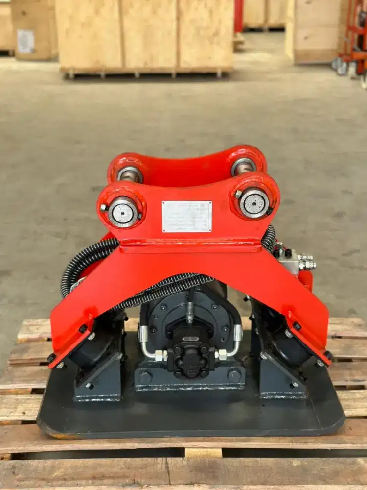 hydraulic plate compactor excavator kelas 5-10 ton