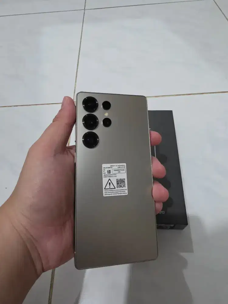 Samsung s25 ultra 12/512 Grey SEIN GARANSI ON
