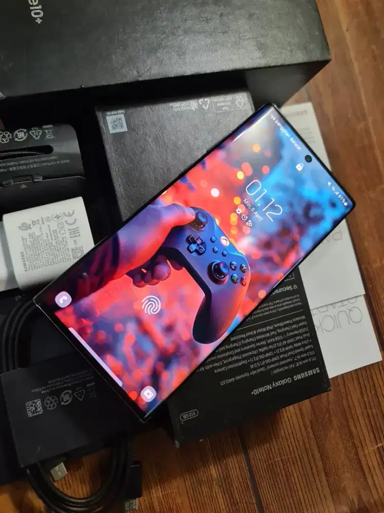 Samsung Note 10+ 512 GB Lengkapp