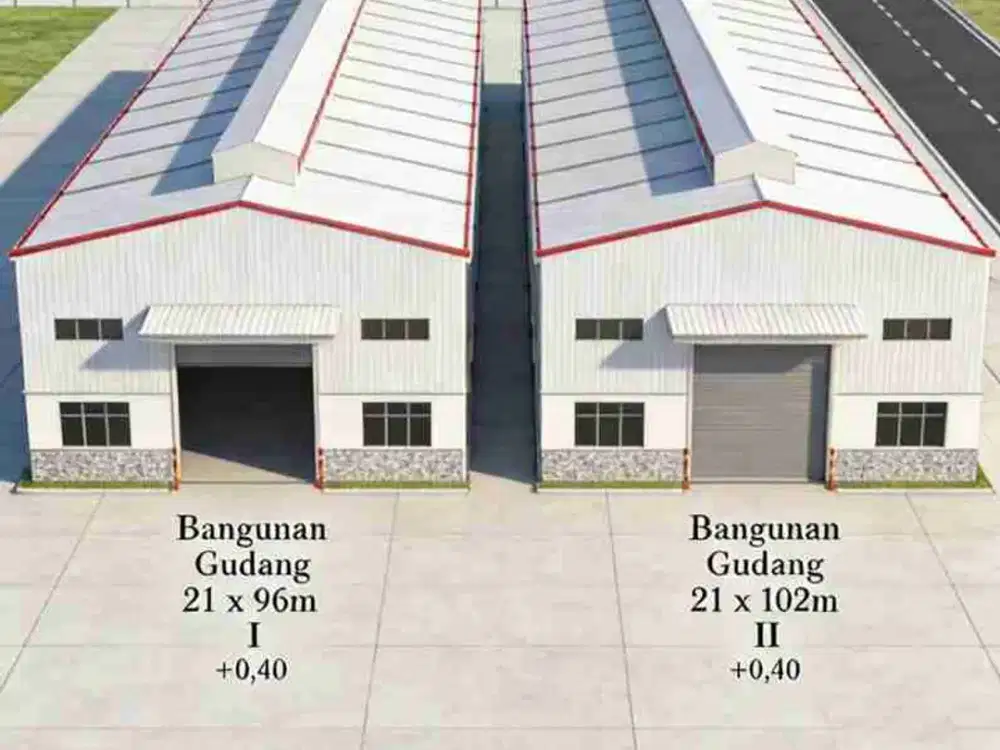 FOR RENT / SEWA PABRIK Atau GUDANG Baru Di Parung Panjang - Bogor