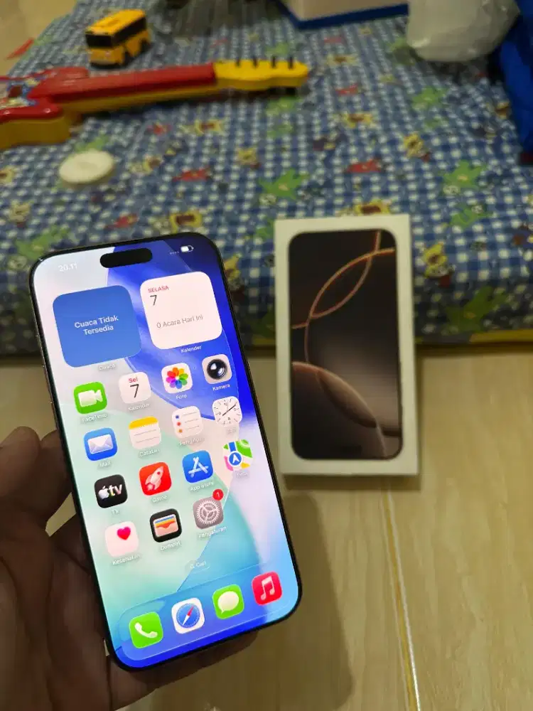 iPhone 16 ProMax 256Gb Desert Titanium Garansi iBox Panjang