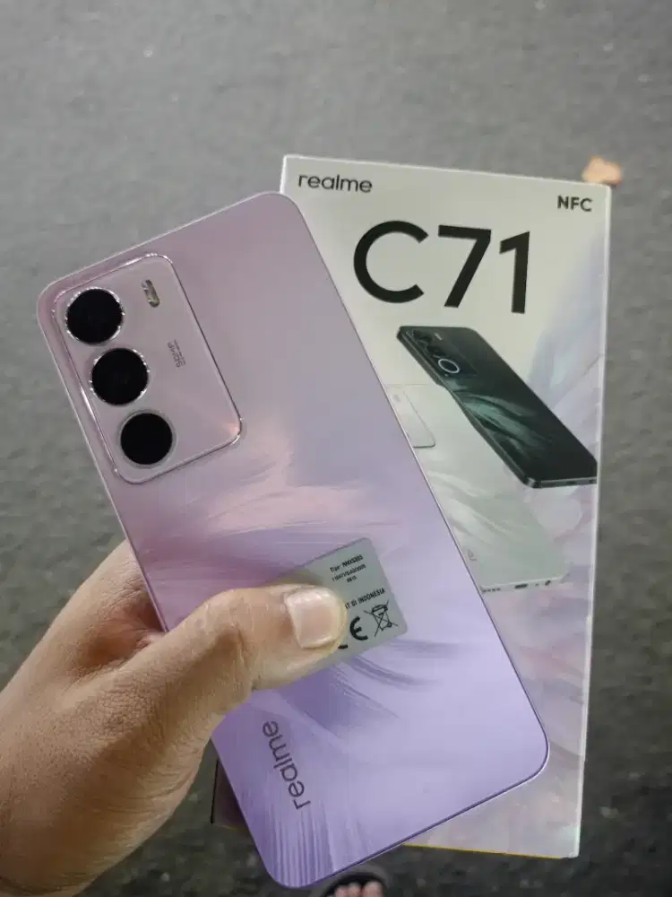 JUAL CEPAT HP REALME C71 FULSET