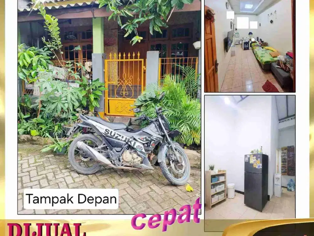 DIJUAL RUMAH 1 LANTAI DITAMAN KOTA PERMAI SEPATAN TANGERANG
