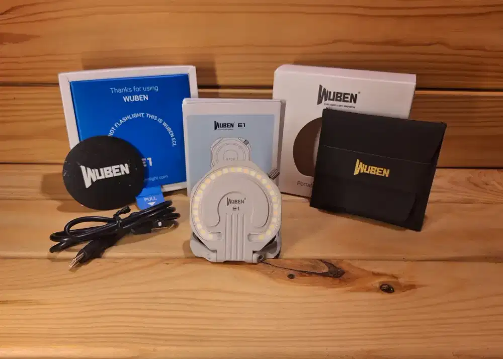 WUBEN E1 EDC Rechargeable Selfie Light Portable Ring Light
