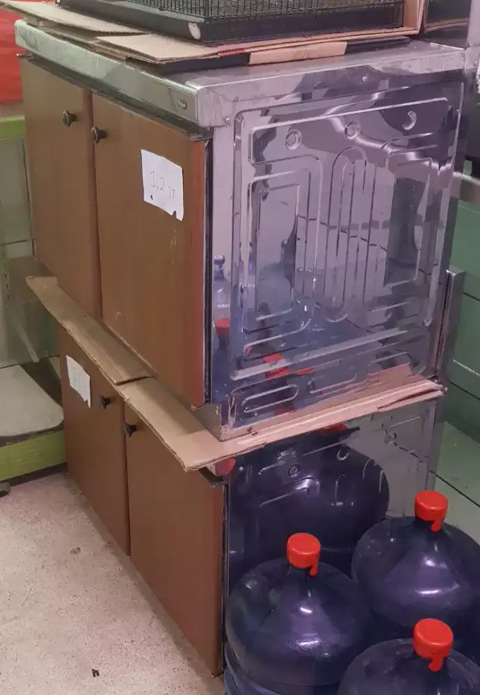 meja kompor merk royal stsinless steel