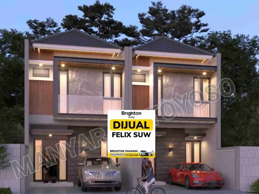 Jual Rumah Baru 2 lt @ Manyar Tirtoyoso Selatan