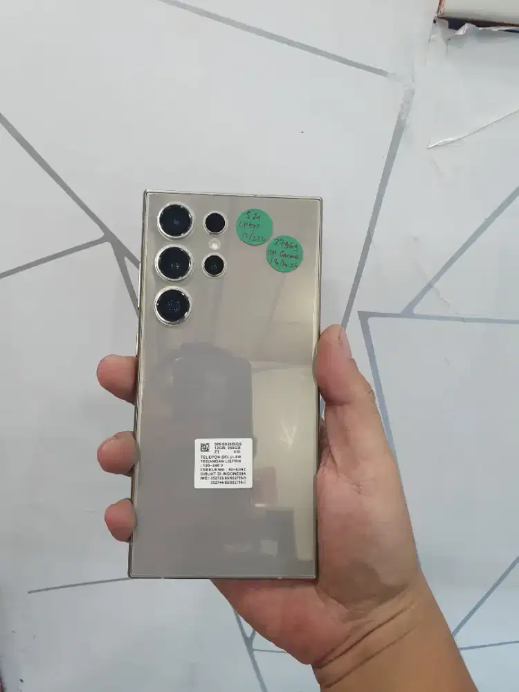 Samsung galaxy s24 ultra 12/256gb garansi sein panjang mulus