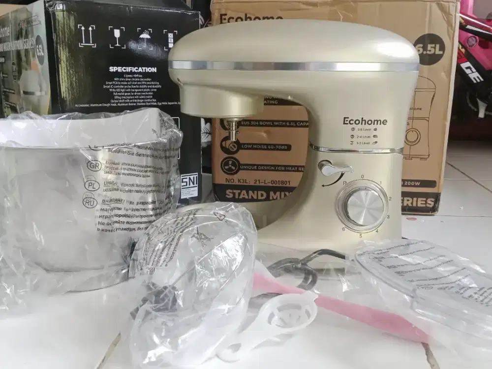 Stand mixer ecohome 6,5L