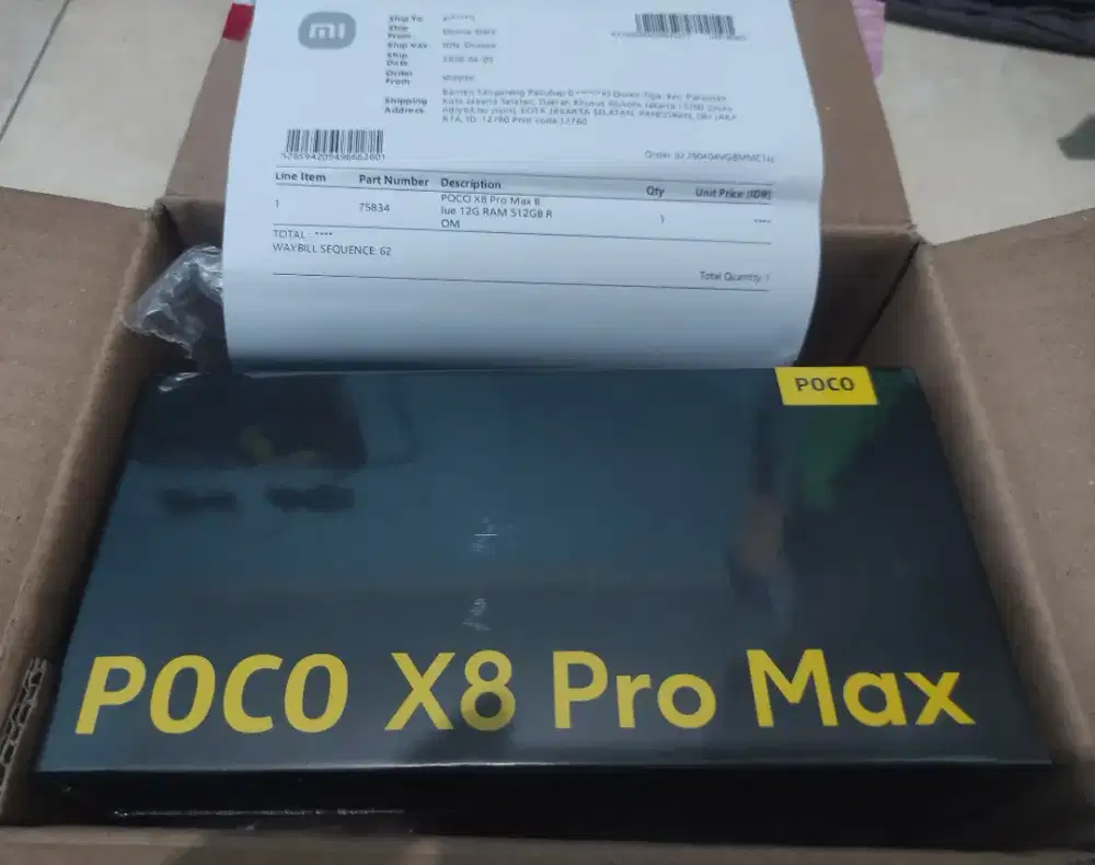 POCO X8 PRO MAX 12/512 BIRU
