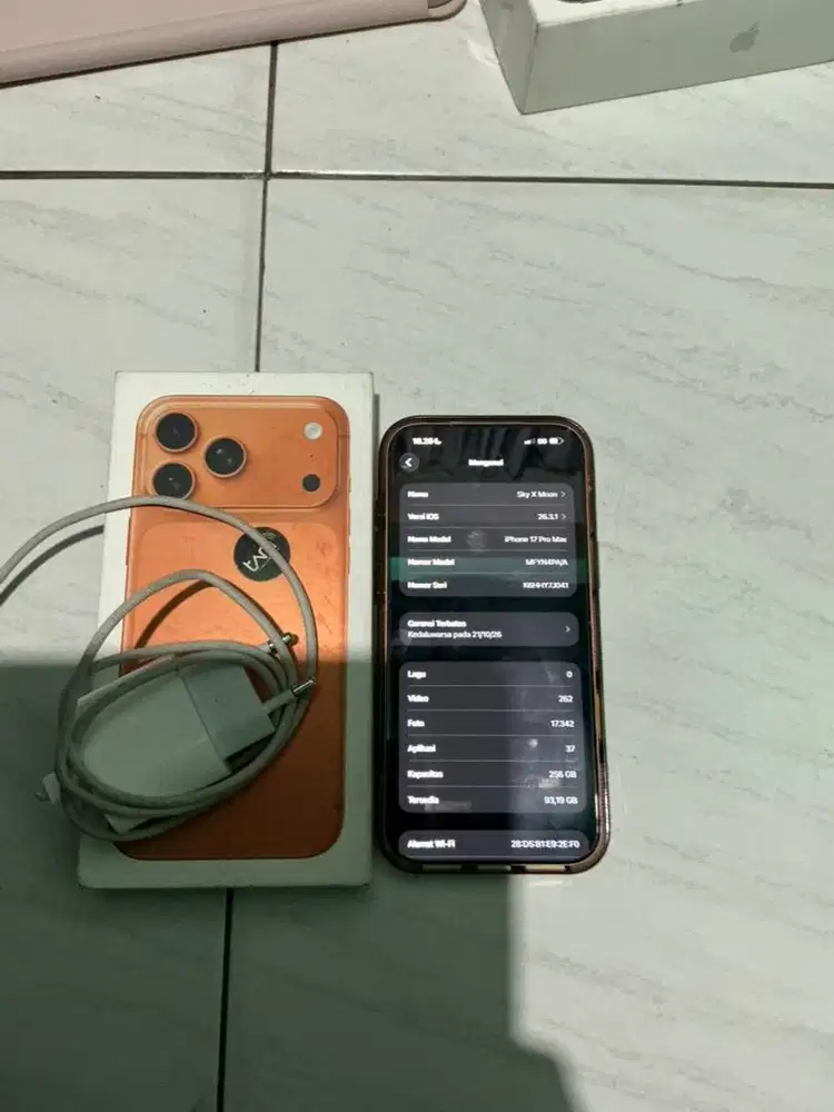 IPHONE 17 PROMAX 256 GB IBOX COSMIC ORANGE