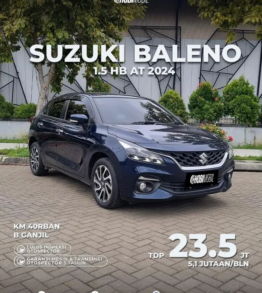 Unit : Suzuki Baleno 1.5 HB AT Thn 2024
