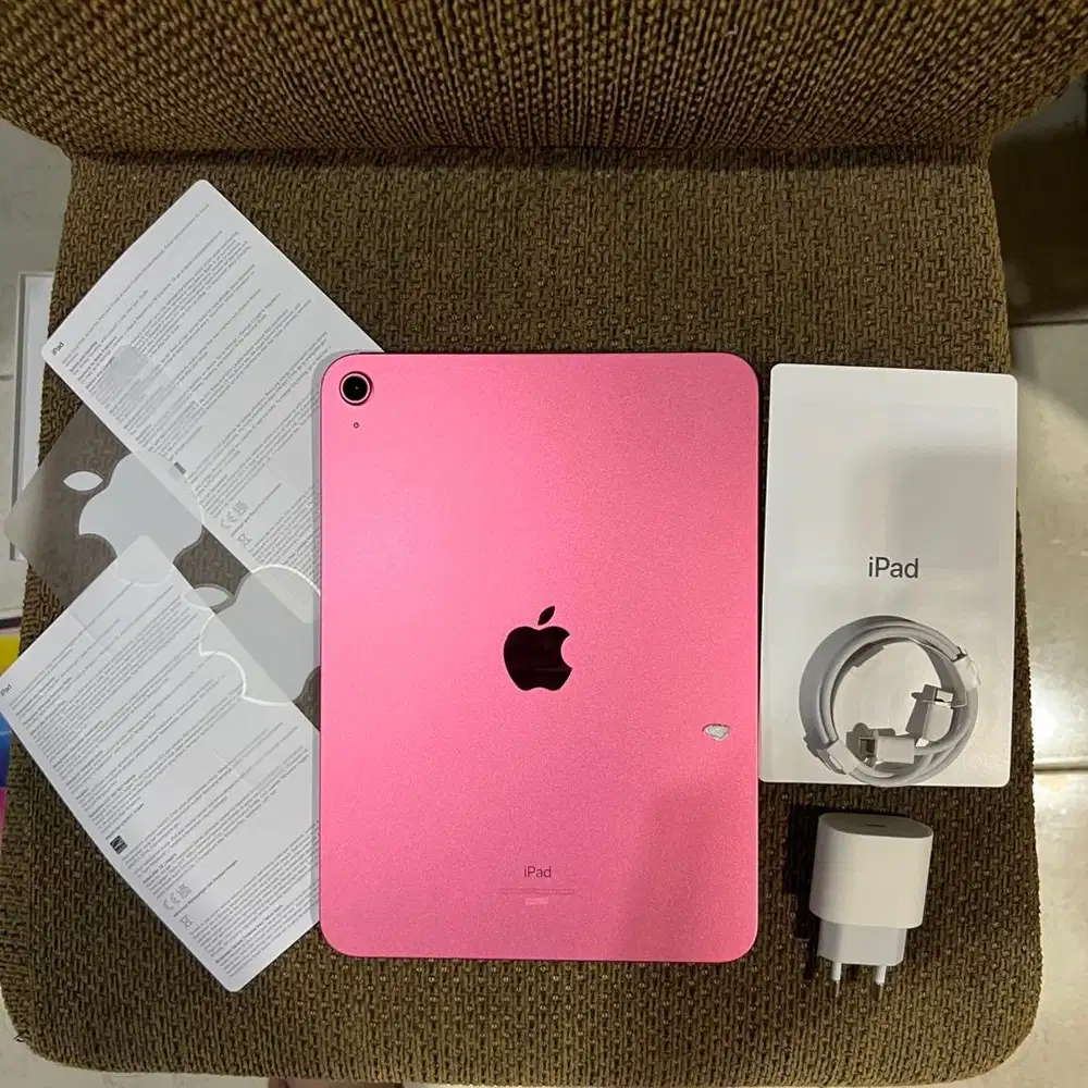 Apple iPad 10th Gen 64Gb Pink iBox Resmi BARU