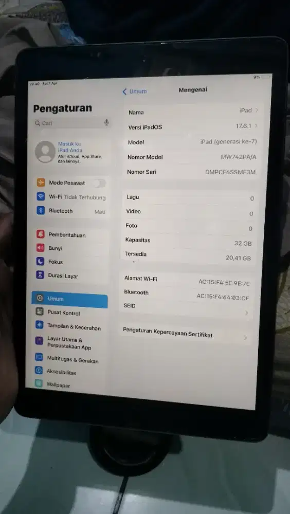 ipad 7 ipad 7th generation 32gb