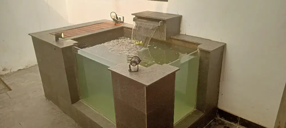 Tukang kolam ikan koi graha