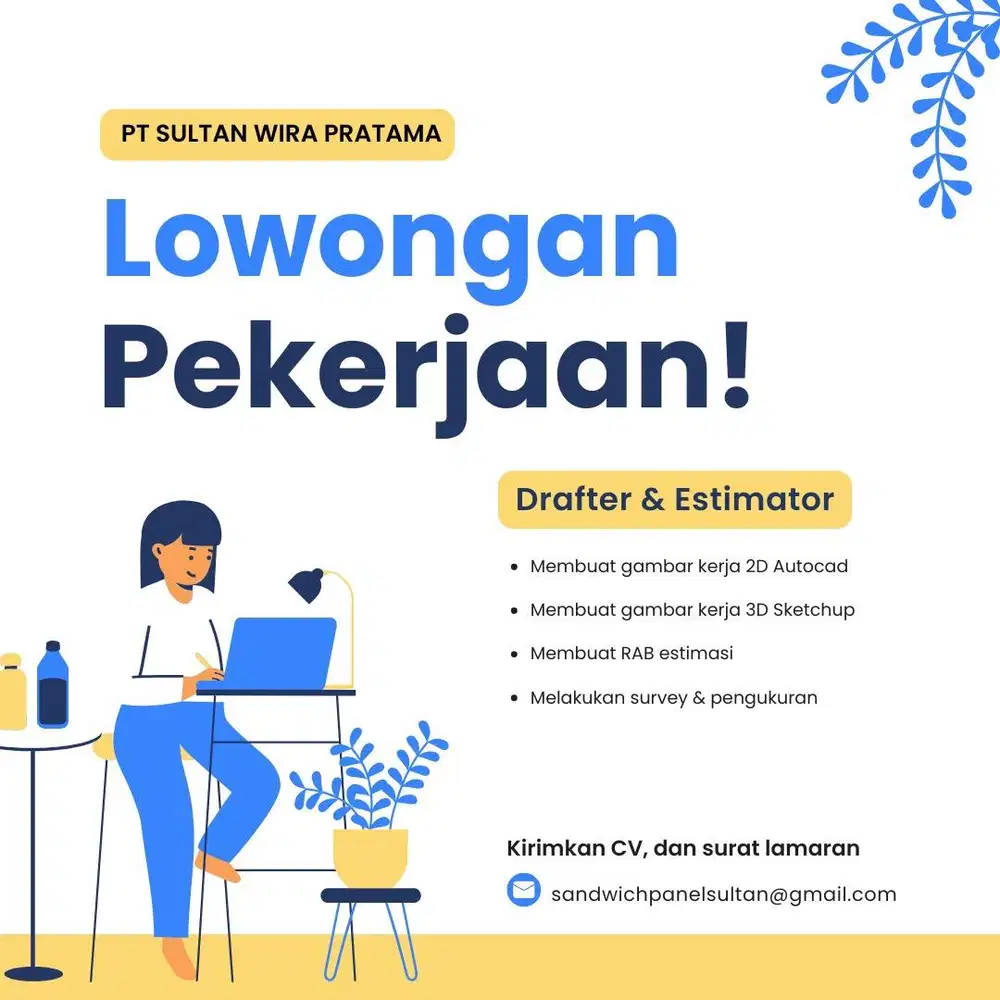 Lowongan kerja drafter estimator